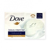 Dove Soap Bar - with 1/4 Moisturising Cream 100g x 4s