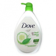 Dove Body Wash - Aqua W/Cucumber & Green Tea 1000ml