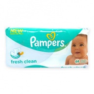 Pampers Fresh Clean Baby Wipes 64 wipes