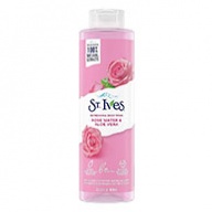 St Ives Body Wash  - Rose Water and Aloe Vera 650ml