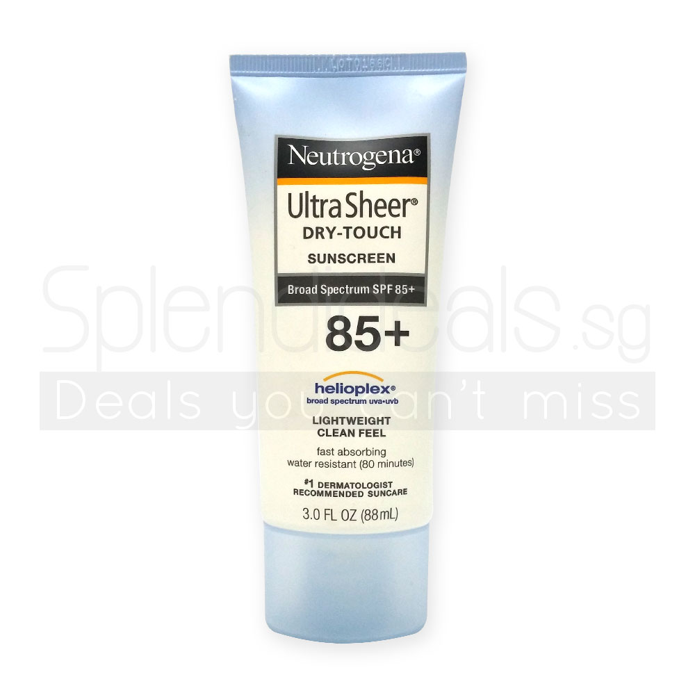 neutrogena ultra sheer dry touch 85