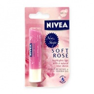Nivea Lips Balm - Soft Rose SPF 10 with Jojoba Oil 4.8g