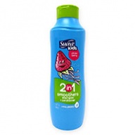 Suave Kids Strawberry 2 in 1 Smoothers Shampoo & Conditioner 665ml